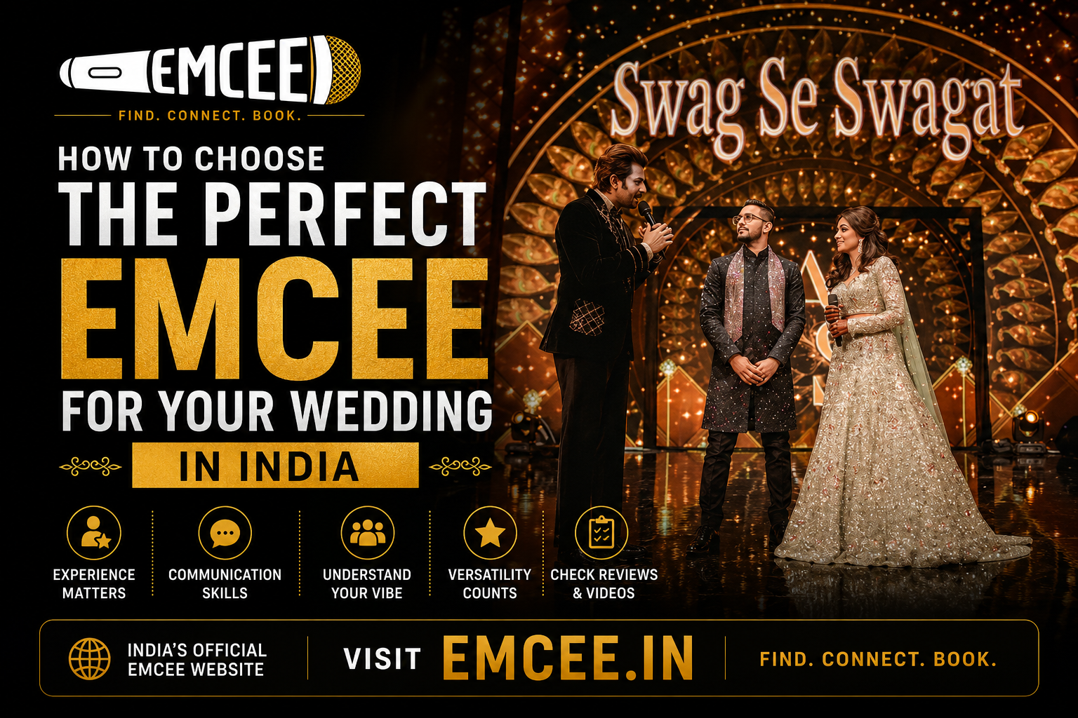 How to Choose the Perfect Emcee for Your Wedding in India