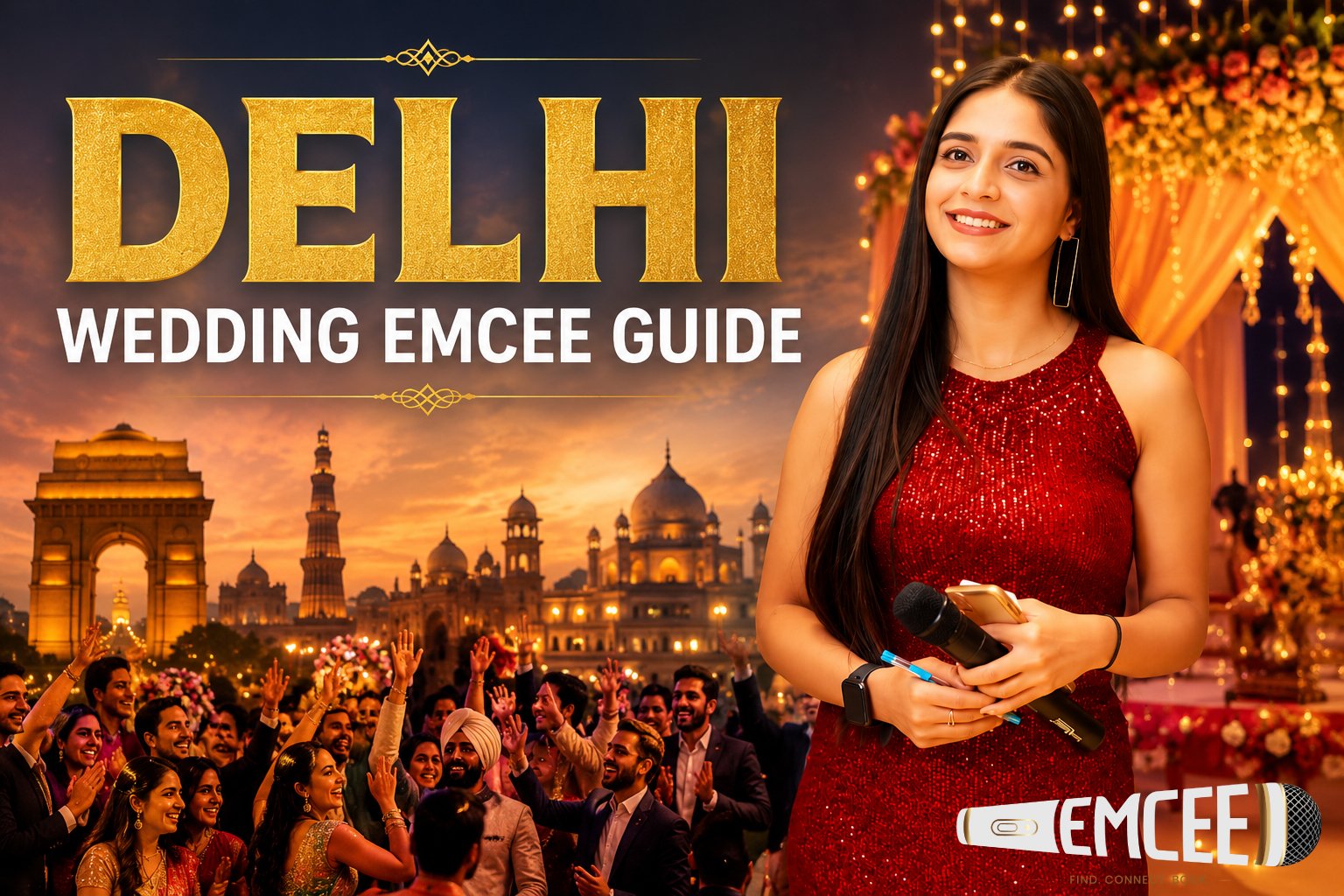 Why Every Delhi Wedding Needs a Professional Sangeet Host | Wedding Emcee Guide Delhi NCR