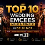 Top 10 Wedding Male & Female Emcees in Delhi NCR for Luxury Weddings & Sangeet Nights