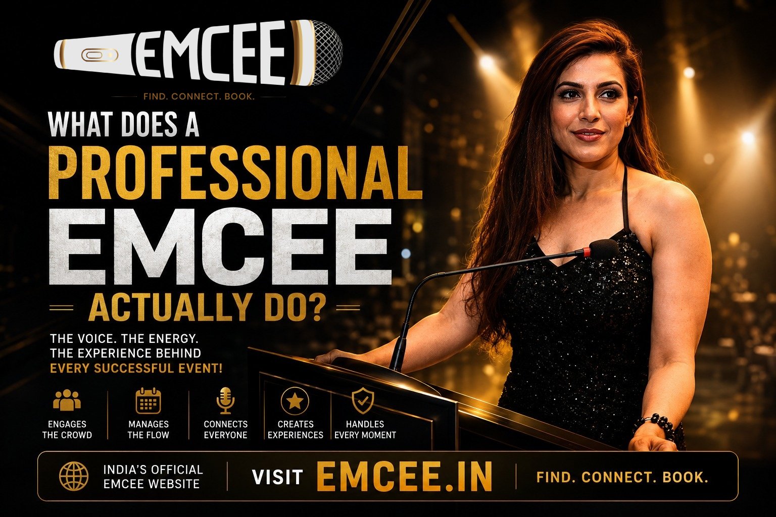 What Does a Professional Emcee Actually Do?