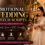 Emotional Wedding Speech Scripts That Will Make Everyone Cry (In The Best Way)